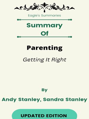 cover image of Summary of Parenting Getting It Right  by  Andy Stanley, Sandra Stanley